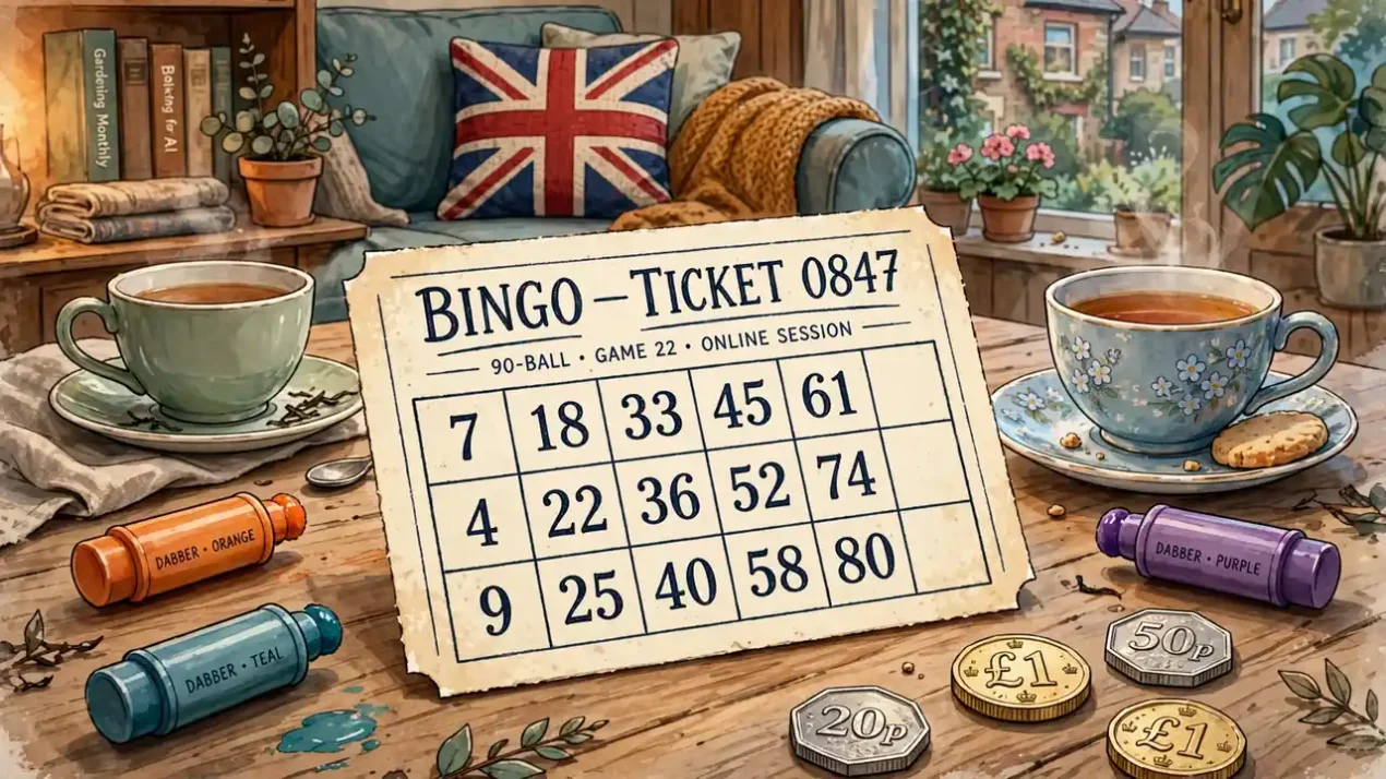 Online Bingo UK: Tickets, Patterns and Casino Games