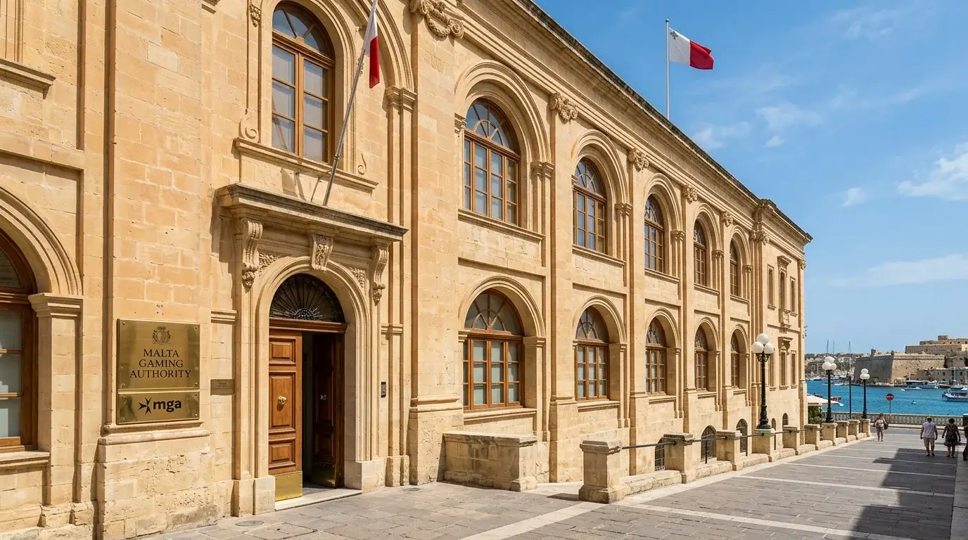 Malta Gaming Authority headquarters representing the MGA tier-one licensing regime outside the UK regulatory perimeter