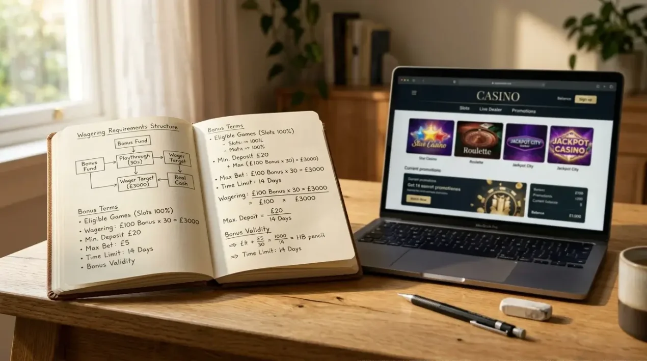 Wagering Requirements at Non-GamStop Casinos: The Math Behind 35x, 45x and 60x